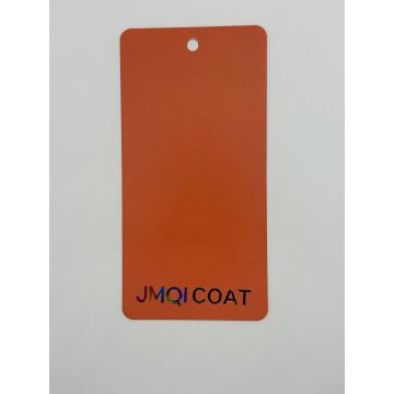 Текстурное порошковое покрытие RAL 2009 оранжевого цвета.