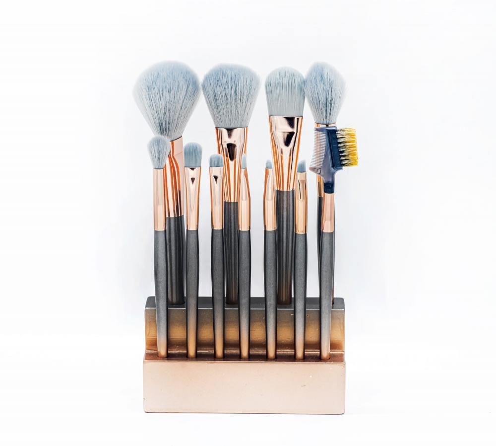 11 PCs set di pennelli per trucco per il viso professionale