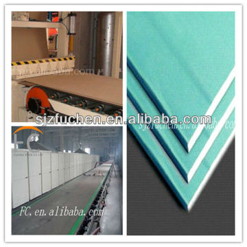 Gypsum plaster board production line