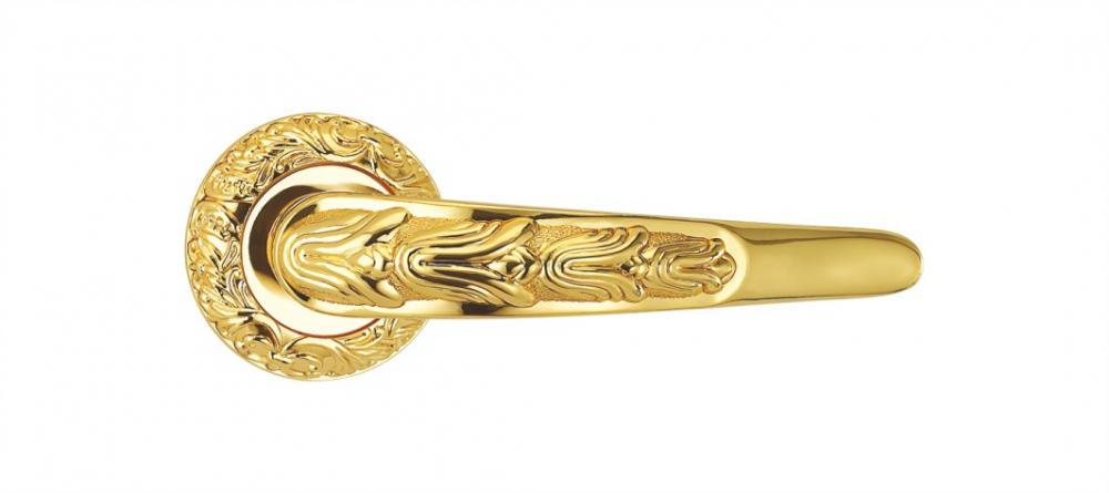 Wenzhou unique rosette door handle for wood door