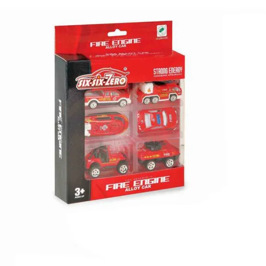 Factory Direct 1:64 Scale Die-Cast Police City Car Set Toy Mini Alloy Metal Vehicle Collection for Kids
