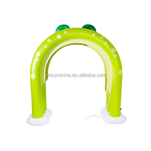 Amazon New Kids Green Worm Inflatable Sprinklers Arch