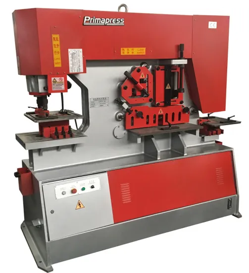 Q35Y 25 120T Hydraulic Ironworker for Square Steel Cutting and Punching