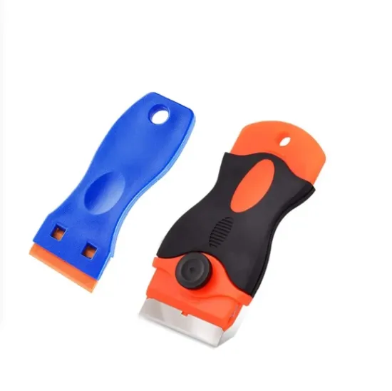 Professional Car Glass Cleaner: Razor Blade Scraper, Window Glass Glue Sticker Remover, and Auto Squeegee Tool for Ceramic Hobs