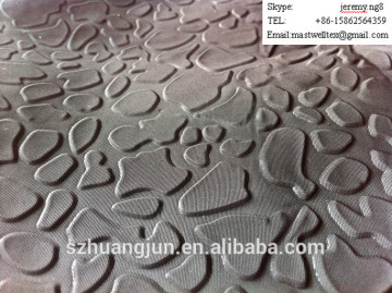 100% polyester three-dimensional embossed