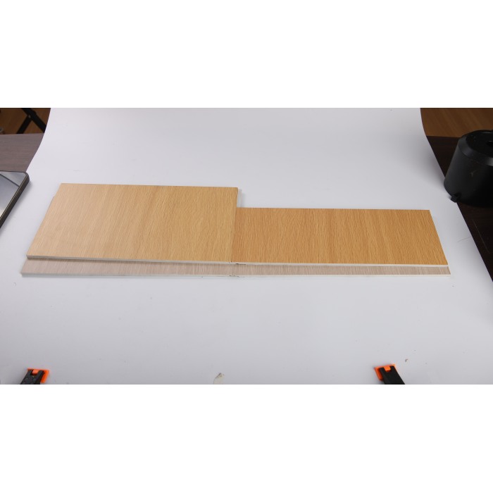 Bảng điều khiển tường SPC UV ổn định Fadeproof Surface Gỗ thực tế Kết cấu sao chép Scracresistant EasyClean Bảo trì