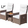 wholesale retailer 5pcs outdoor garden rattan sofa set