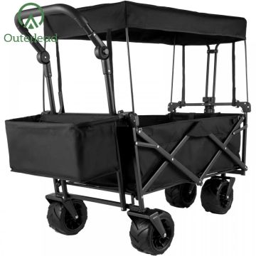 Ytterlead vikbar barnvagn med avtagbar tak