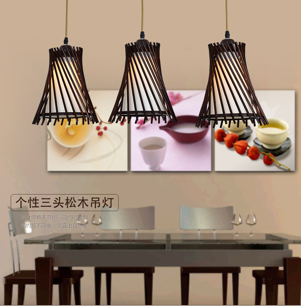 Wood Pendant Lamp For Home