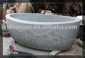 G654 Grey granite bathtub