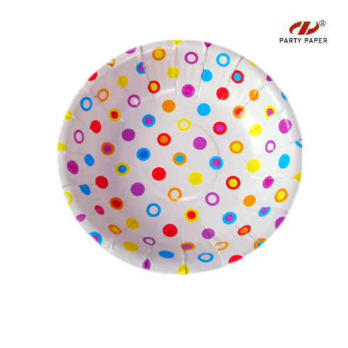 Disposable Round Paper Bowl For Food
