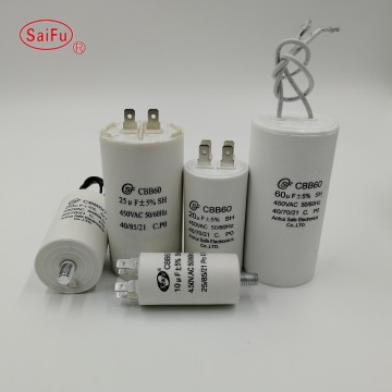 CBB60 Sh Hendensateur 25uf 450V PO C 25/70/21 Tattoo Machine Capacitor