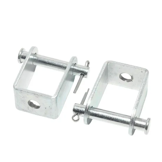 Customizable Galvanized Spool Insulator with Weather-Resistant Clevis for Outdoor Power Grid Applications