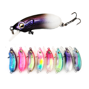 Wholesale 8.5g 55mm Mister Lure Minnow Fishing Lure Bait