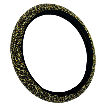 Universal Car Accessories: Serpentine Bling Steering Wheel Cover for Opel, BMW, Benz, Hyundai, Kia, Ford, VW, Skoda