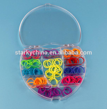 Factory Lowest Price Plastic Compartments False Nail Art Tips Storage Box Case