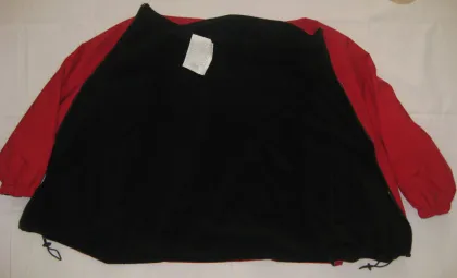 red/black outdoor windproof softshell jacket