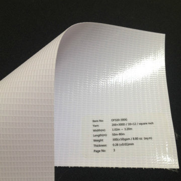 280g Frontlit pvc flex banner sizes