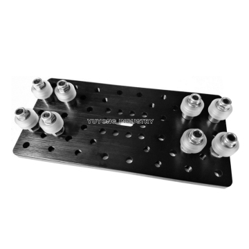 3D Printer Accessories: C-Beam Double Gantry Plate Set with V-Slot Solid V Wheels for Aluminum Alloy CNC Machine Parts