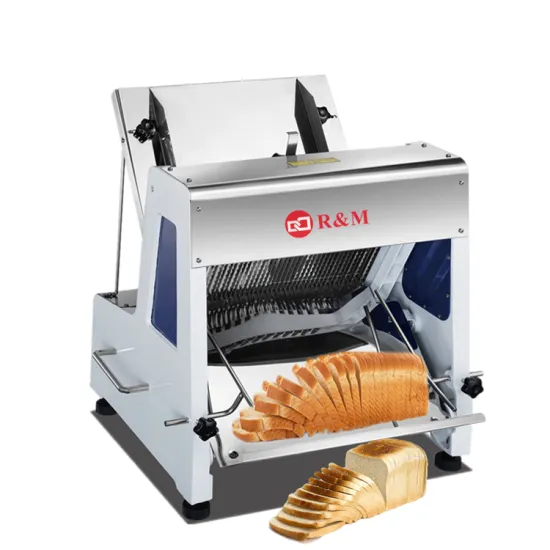 Electric Automatic Adjustable Bread Slicer Machine for Bakery - 39 Blades