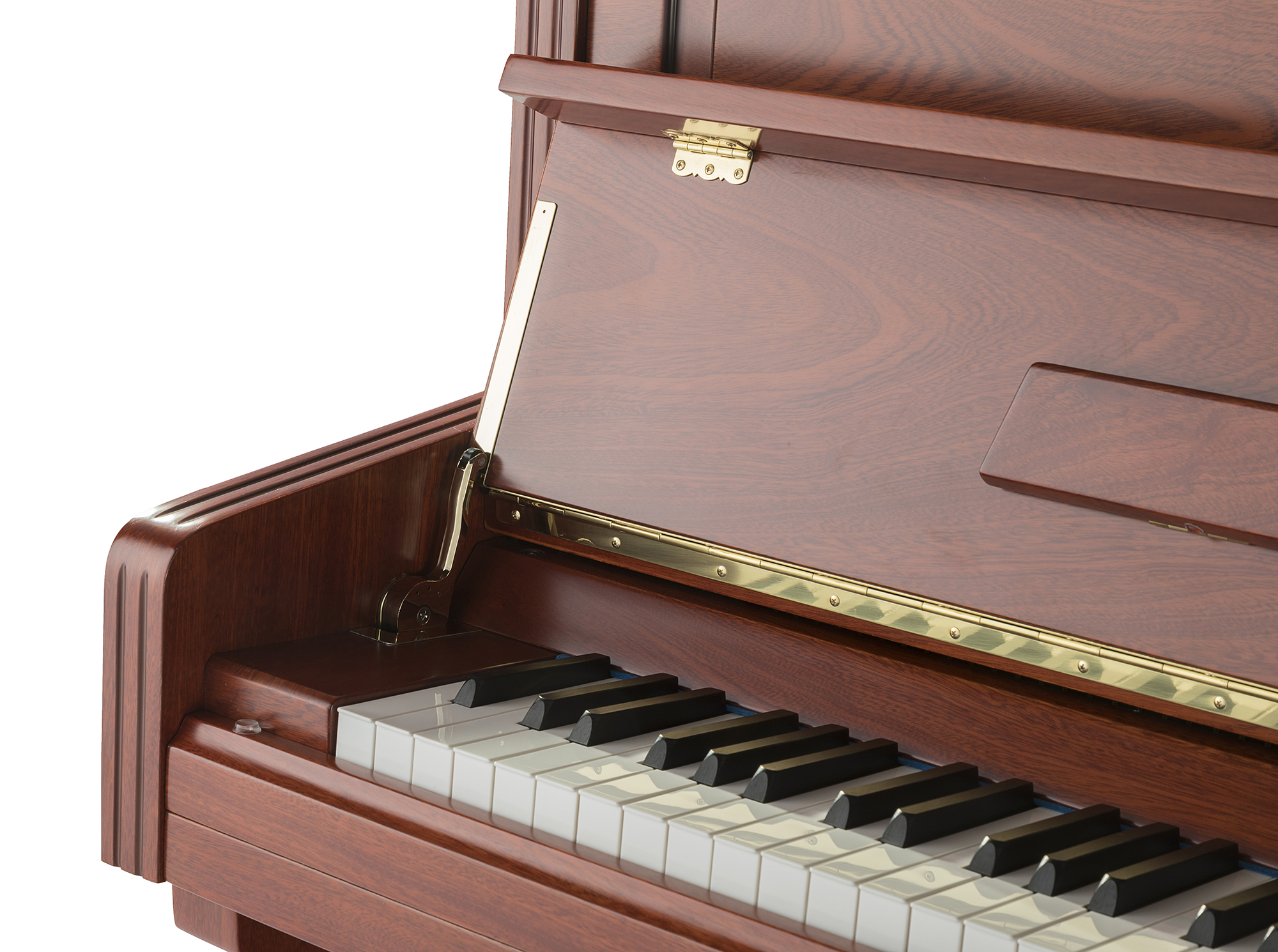 Petrof · Scholze NS-3p Uspravni klavir Walnut Matte Music Poučavanje 123 cm European Petrof Craft Professional Acoustic Piano