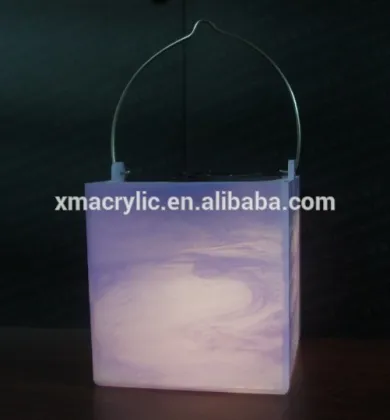 Acrylic led lighting lampshade