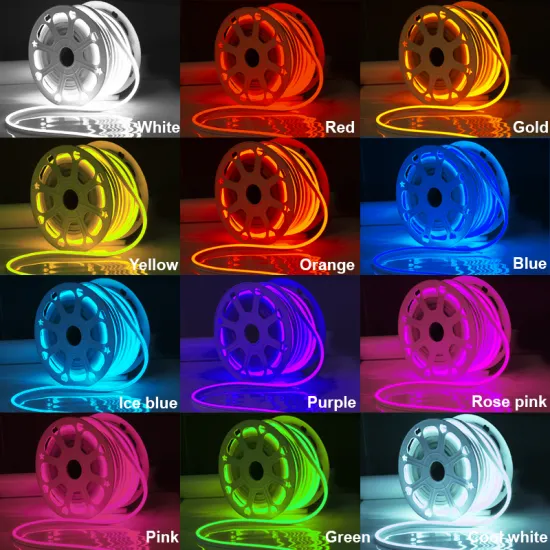 IP65 Flex Neon Light - 220V 110V 24V 12V LED Neon Rope Light