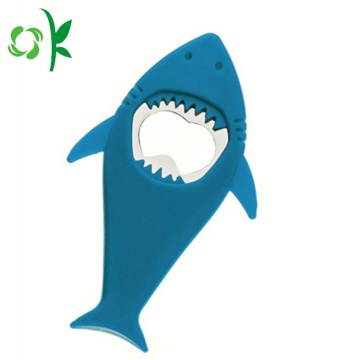 Shark Shape Silicone Home Jar Bottle Opener Plug