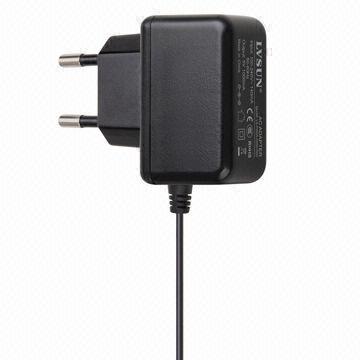 Wall Mount Adapter with 12V/0.5A Output and EU plugs
