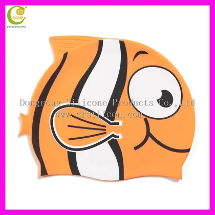 outdoor water sport senior silicone swim cap elastic waterproof PU fabric sports swimming cap