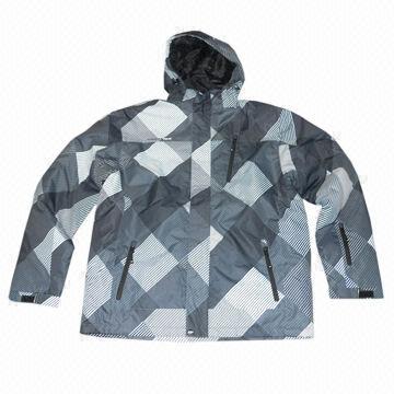 Men's Ski/Outdoor/Winter/Snowboarding/Insulated Jacket/Ski Wear with OEM/ODM Orders Welcomed