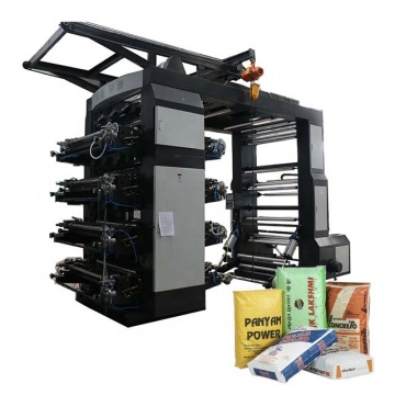 PP Non Woven Packaging Flexographic Printing Machine for 8 Colors Stack Type