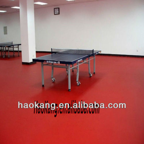 portable PVC sports table tennis floor mat