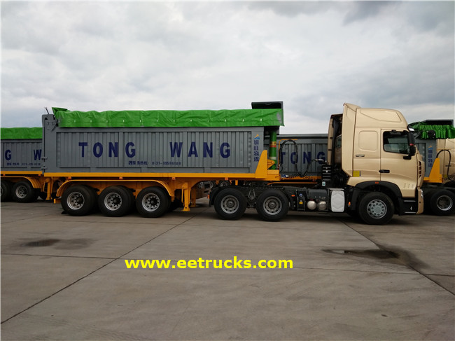 32 Ton End Dump Trailers