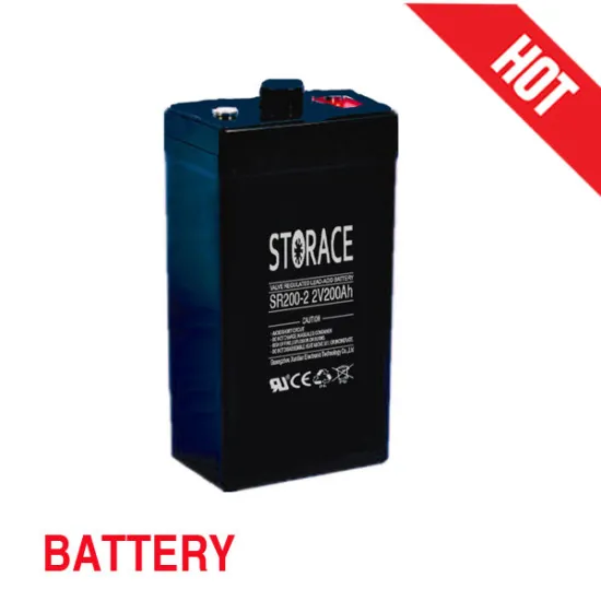 Industrial batteries 2V 200ah acid battery (SR200-2)