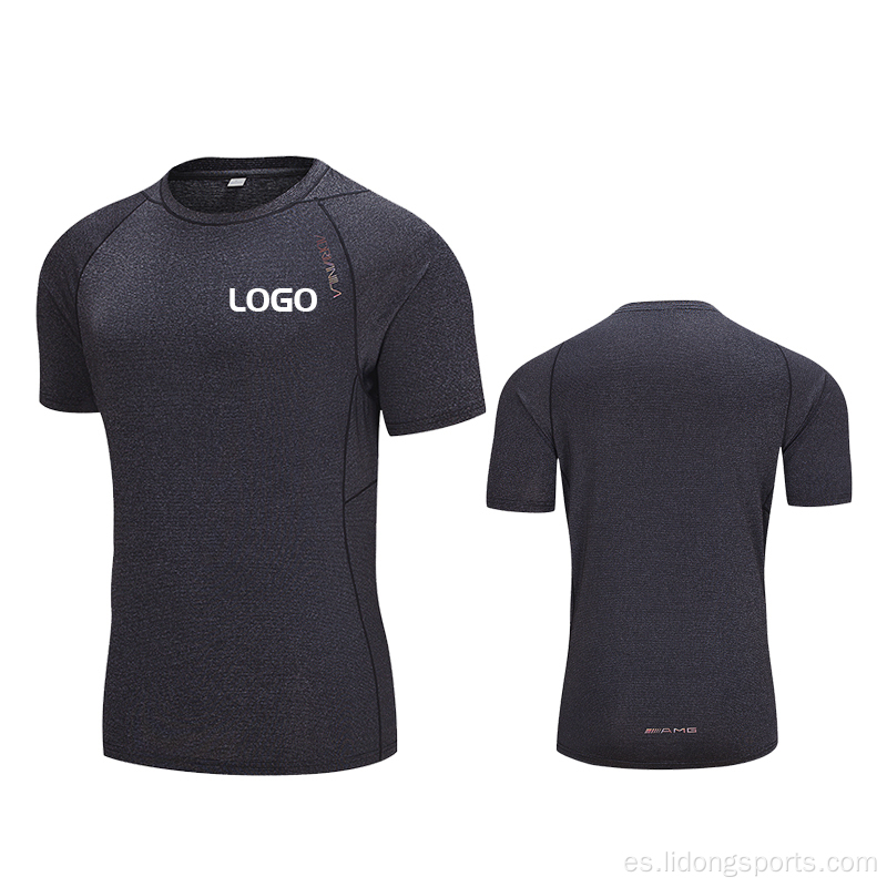 Camisa deportiva para hombres de ropa de fitness