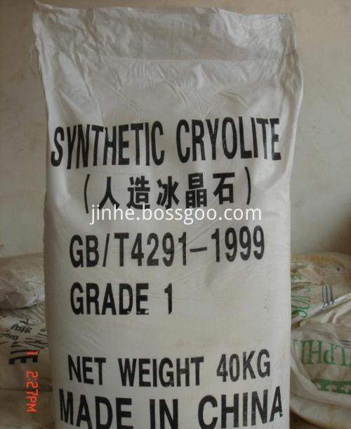 Cryolite Untuk Ejen Fusing Ferroalloy / Rimming Steel