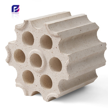 High Alumina Checker Bricks 92%-95% Al2O3 for Industrial Furnaces and Cowper Stoves