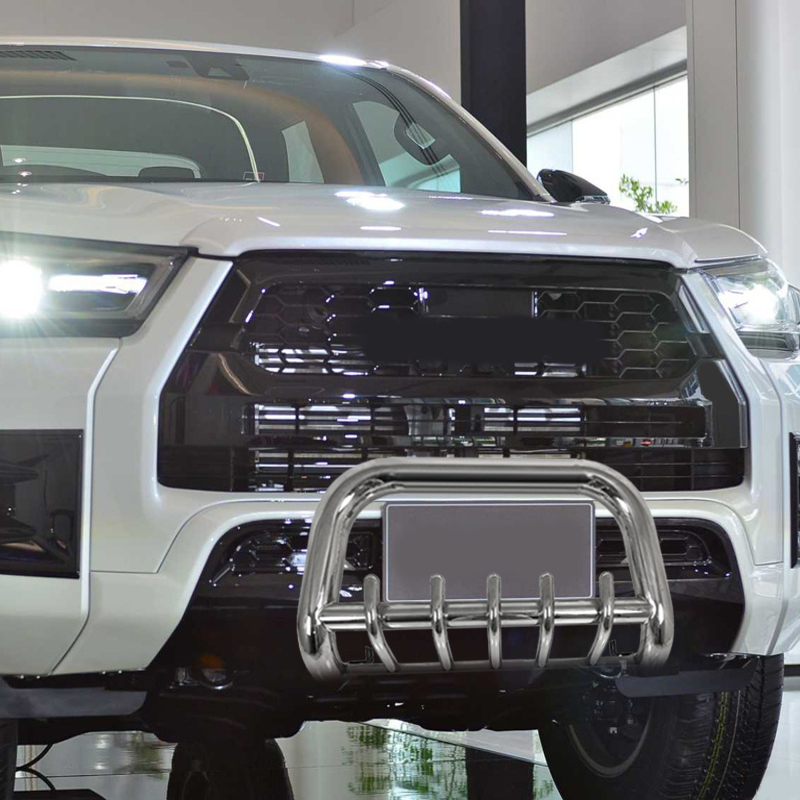 Stainless steel U-shaped fence front bumper VIGO