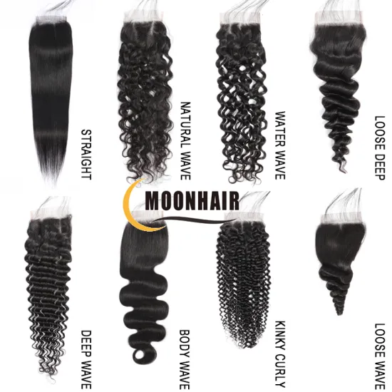 Drop shipping HD transparent lace closure with pre plucked,brazilian 613 cuticle aligned hair HD invisible lace closure vendor