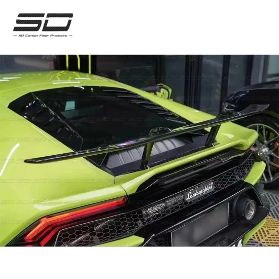 High-Quality Forged Carbon Rear Spoiler Wing Kit for Lamborghini Huracan LP610/LP580/EVO