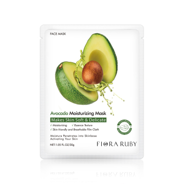 Wholesale Vegan Avocado Facial Masks - Brightening Moisturizing Skin Care