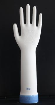 Fish Scale Nitrile Glove Exam Former with Coating
