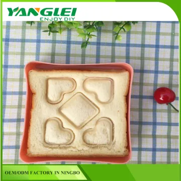 kitchen appliance panel sandwich heart sandwich cutter