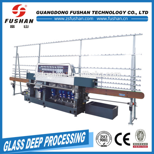 FJM9D CE Certificate Half Automatic Angle Changing Glass Edging Machine