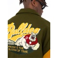 Meninos Dark Green Baseball Varsity Jacket