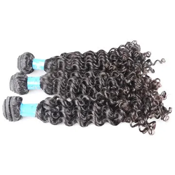 Fashionable 12-30-inch Brazilian curly weave hair
