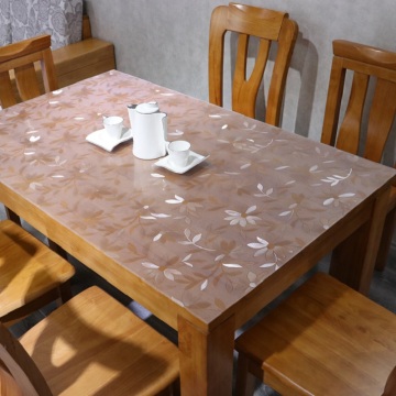 Atacado Sala de Jantar Praça Vinil PVC Toalha De Mesa