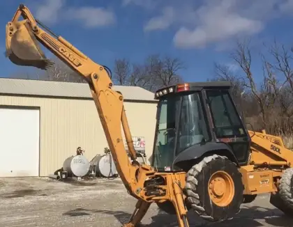 USA-Made 1 Ton Used Backhoe Loader with Excavation for Sale