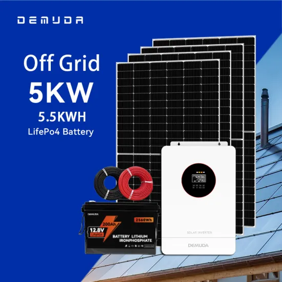 Complete Off-Grid Solar Power System: 10kVA, 5KW to 10KW with Solar Panels and Batteries